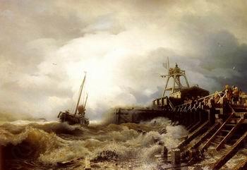 unknow artist Seascape, boats, ships and warships. 12 Norge oil painting art